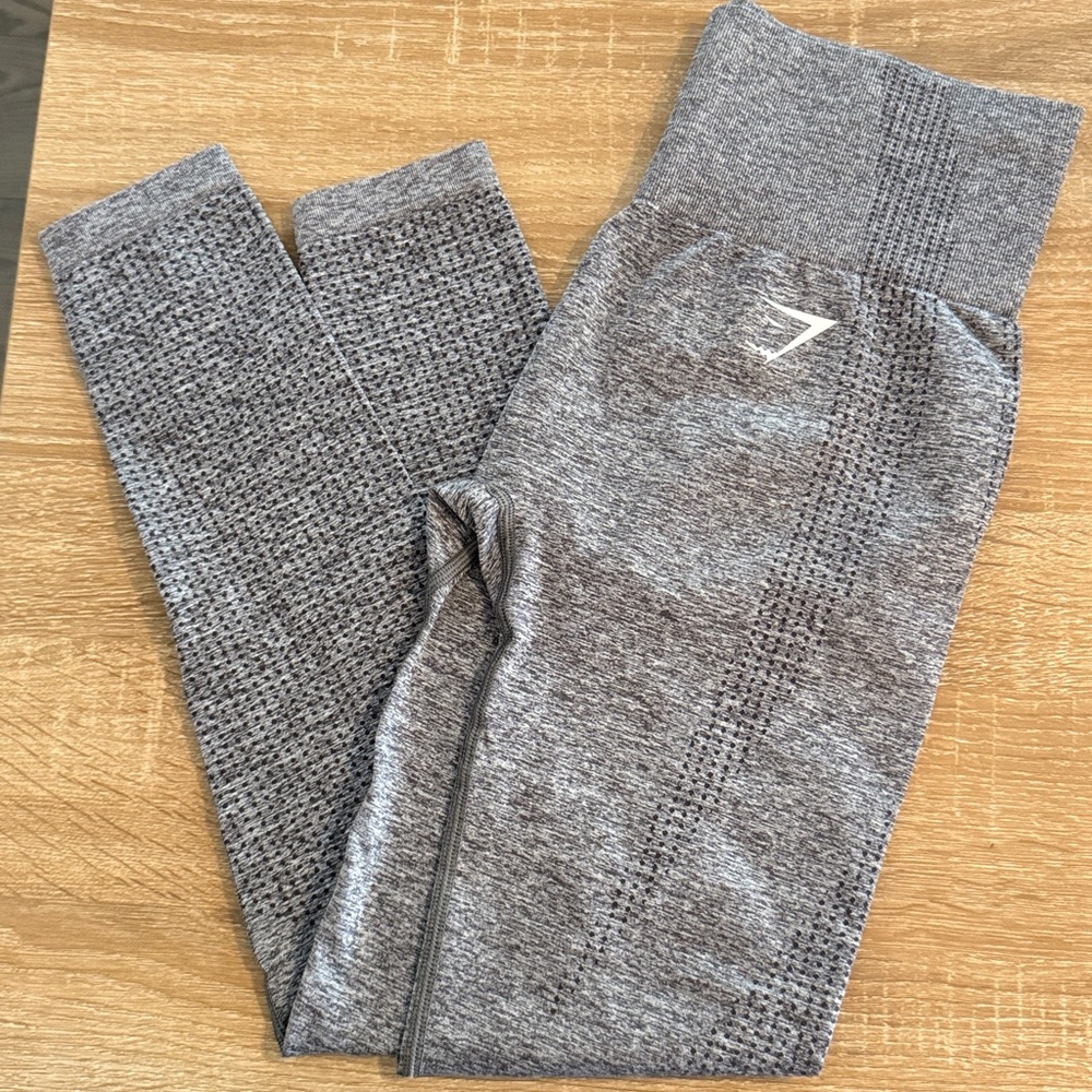Gymshark Vital Seamless Leggings - Smokey Grey Marl